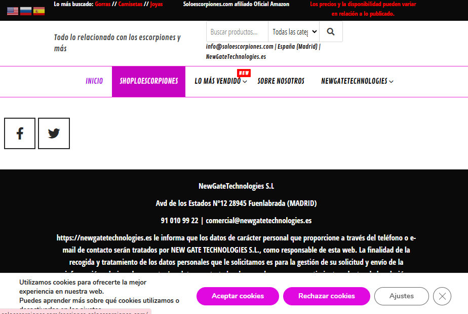 Soloescorpiones.com - Información sobre escorpiones